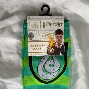 ⚡️✨NWT Harry Potter Slytherin House Ankle Socks✨🧹🔮
